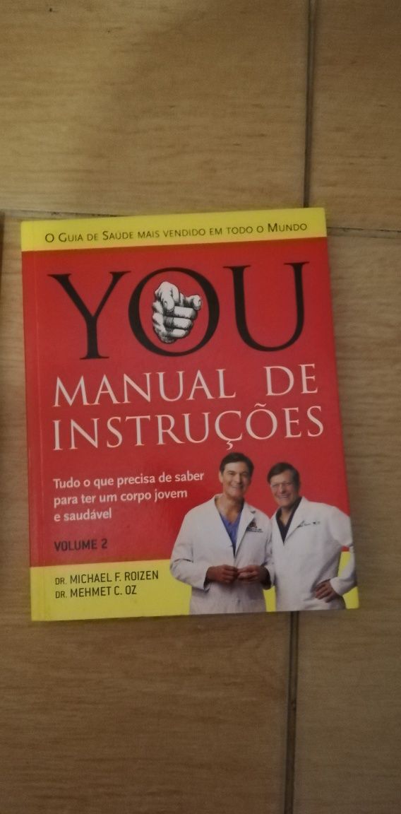 2 Livros"You Manual de instruções vol. 1 e vol 2