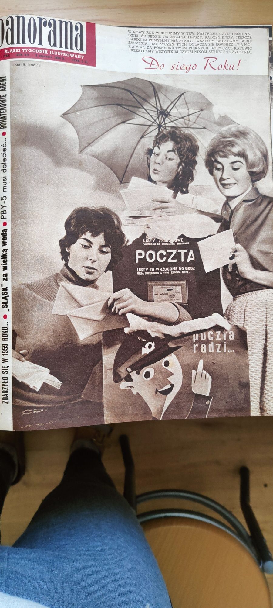 Stare gazety Panorama Śląski tygodnik ilustrowany 1960 - KOMPLET WYDAŃ