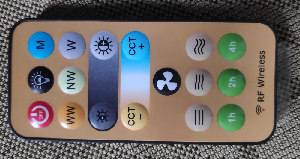 Люстра-вентилятор потолочная с пультом д/у под ламповый патрон Е27.