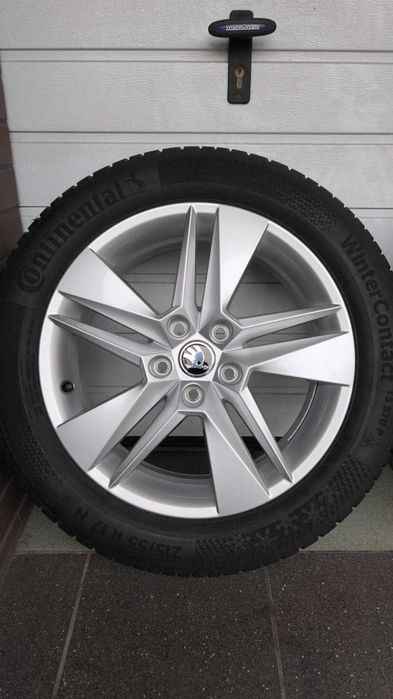 Koła 17" 5x112 Skoda Superb III Vw opony zima 215/55/17 (OL2019)