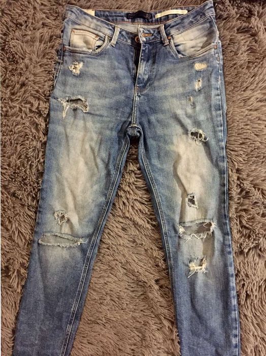 Джинси рвані XS в гарному стані