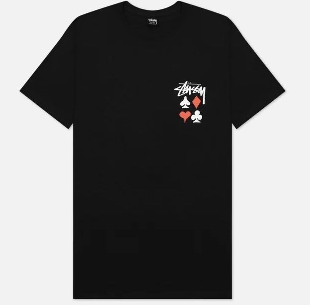 Мужские футболки Stussy Crown Logo унисекс стусси