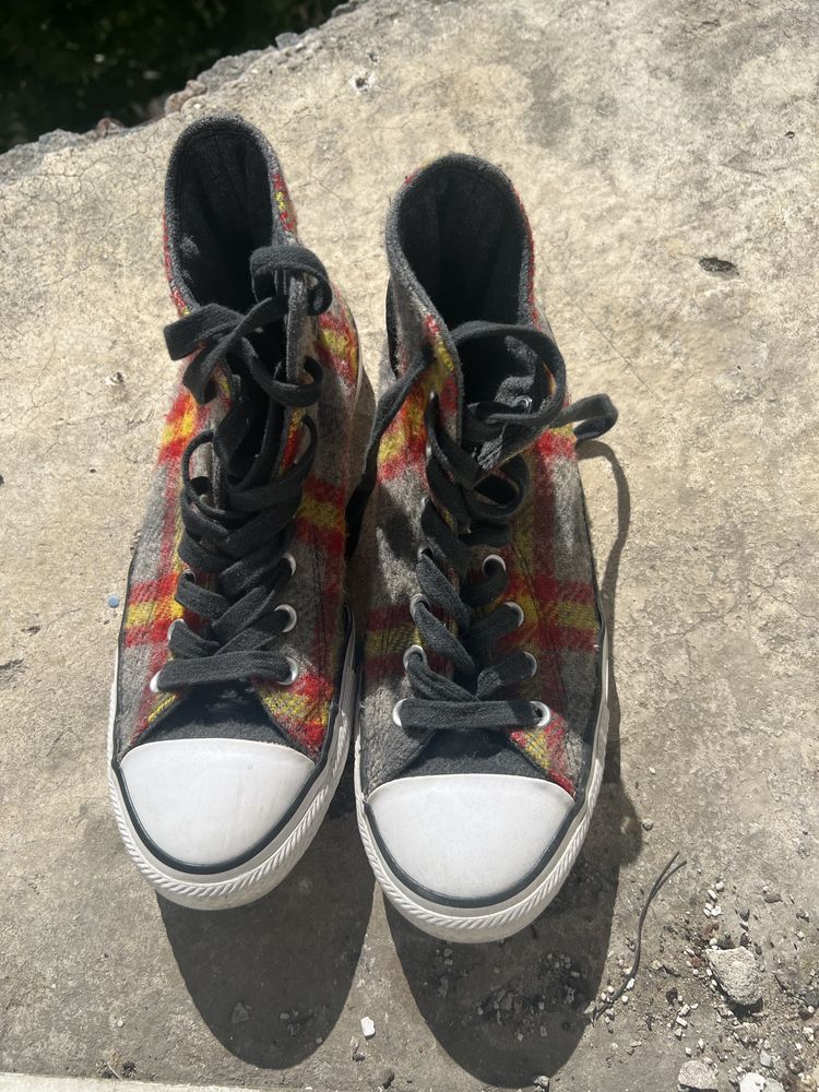 Кросівки converse x woolrich