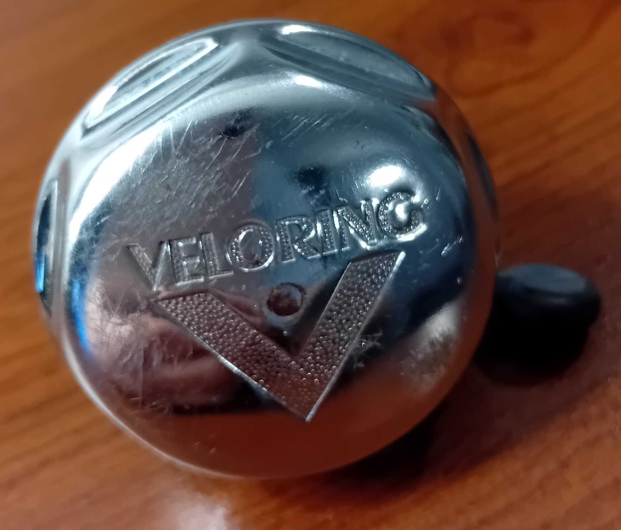 Dzwonek rowerowy z logo niemieckiej firmy rowerowej  VELORING. /RETRO/