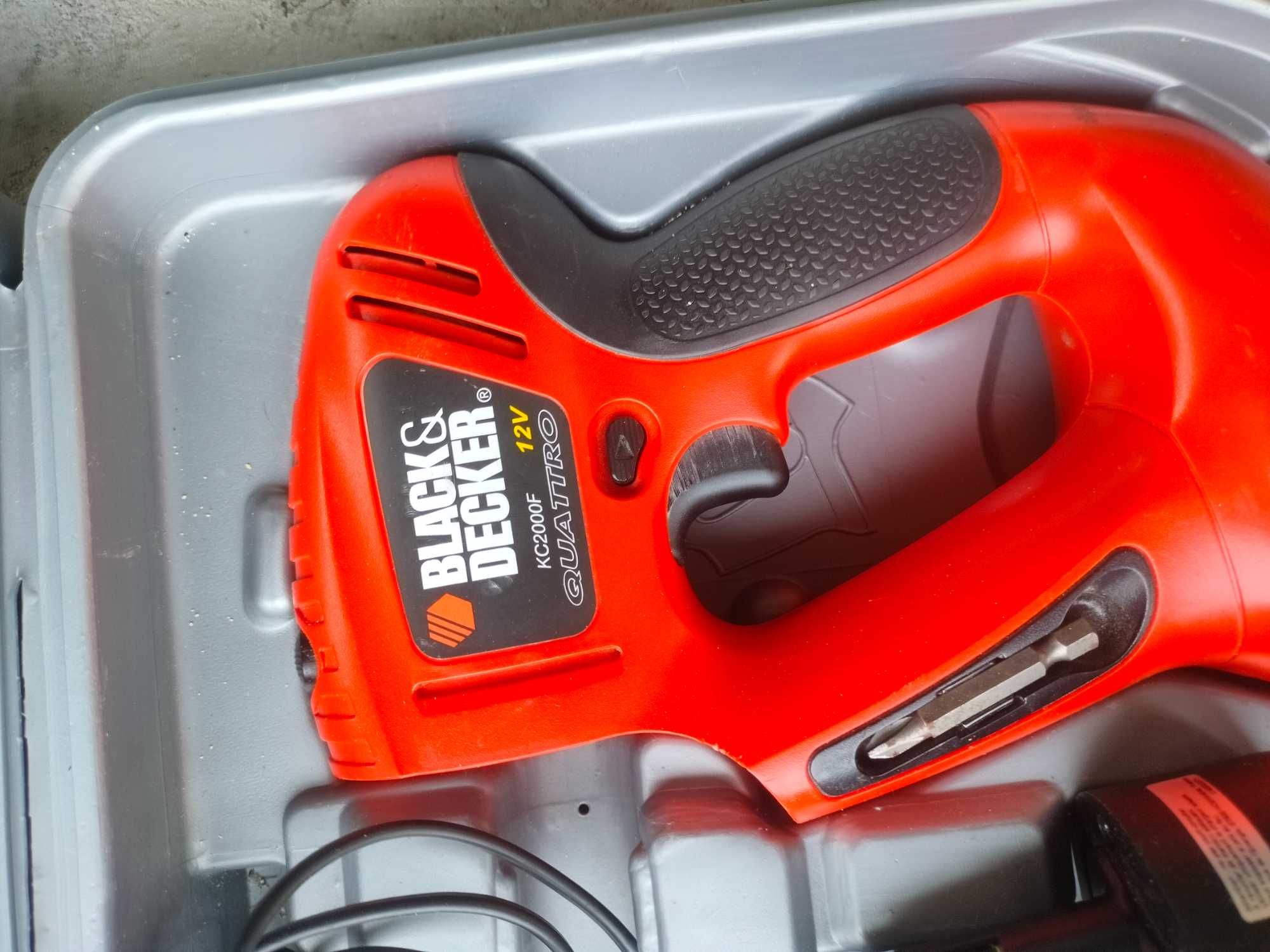 Black Decker Quattro KC 200f 12v wkrętarka