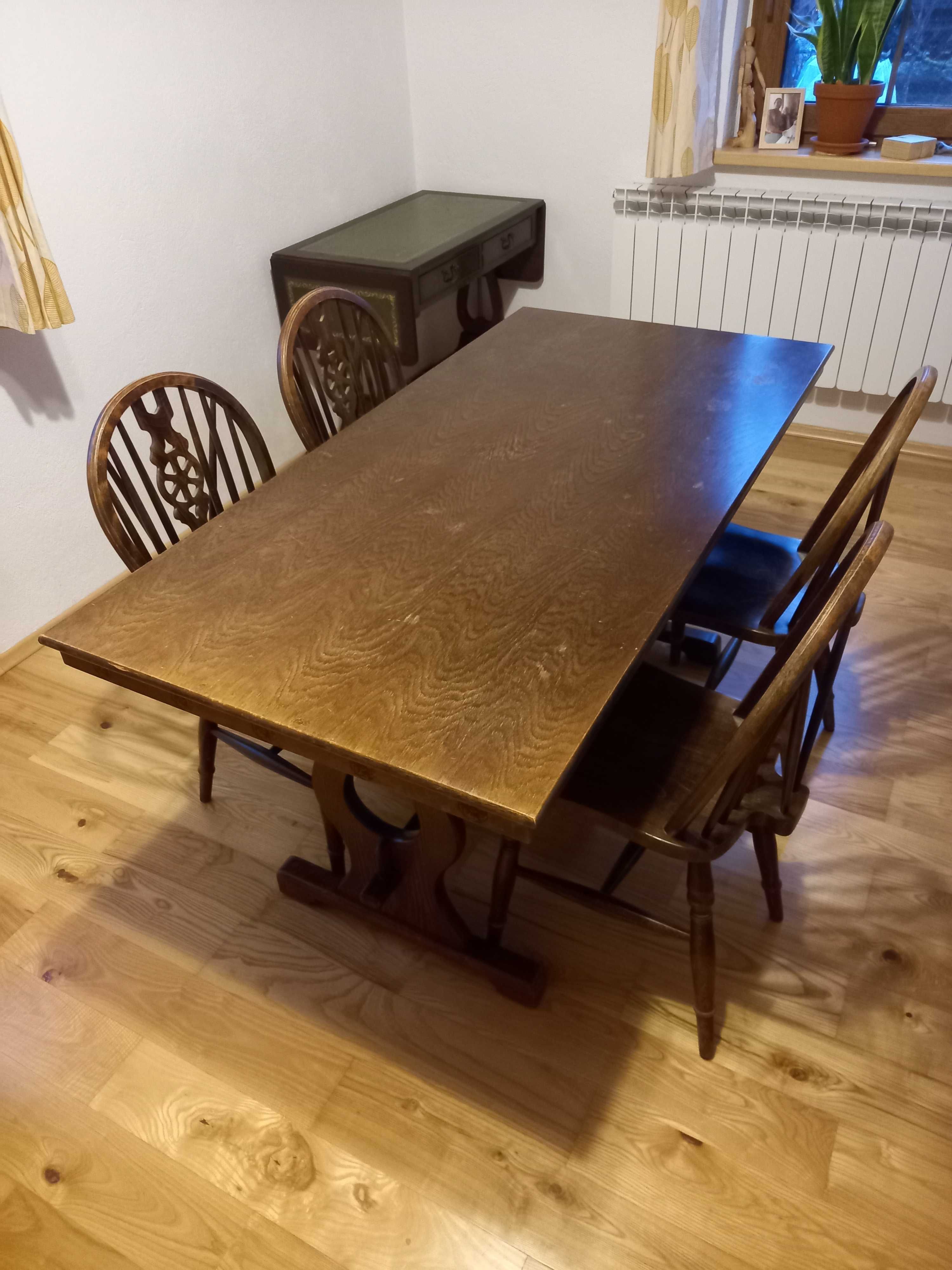 Zestaw mebli-stół plus biurko angielskie meble