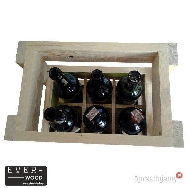 Skrzynka na wino - 6 butelek
