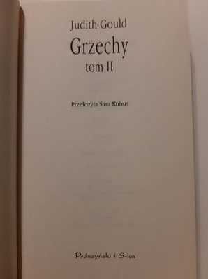 Judith Gould Grzechy tom II