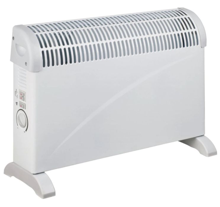Конвектор механічний Equation турбо 2000 Вт білий