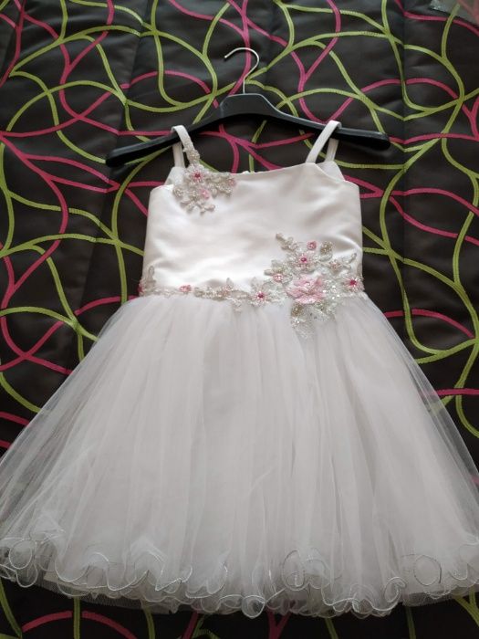 Vestido Cerimónia/Baptizado -Dos 3 aos 4 anos