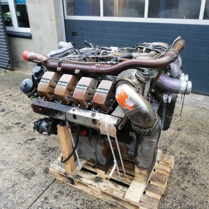 Remont silnika MAN D2868 V8 Liebherr D9508 V8 R974, Grove, Tadano