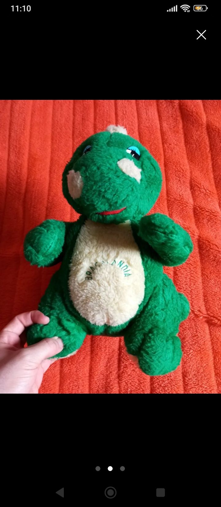 Dinaussauro peluche