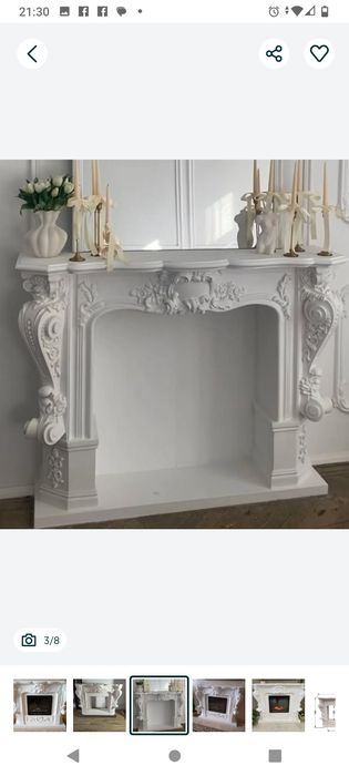 Камінний портал декоративний