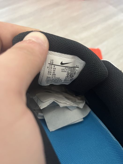 Buty Nike Air Max 90 granatowo-biało-niebieskie, nowe, rozm. 44 28cm