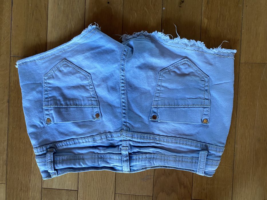 Spodenki dziewczece rozm 146 niski stan