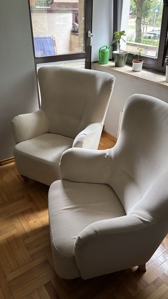 2 FOTELE uszak wygodne stylowe do salonu