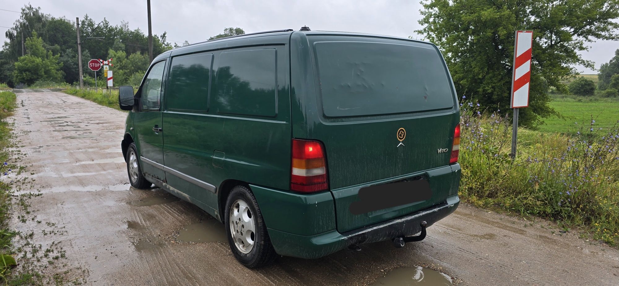 mercedes vito 2.2cdi 2002r klima blaszak sprawny