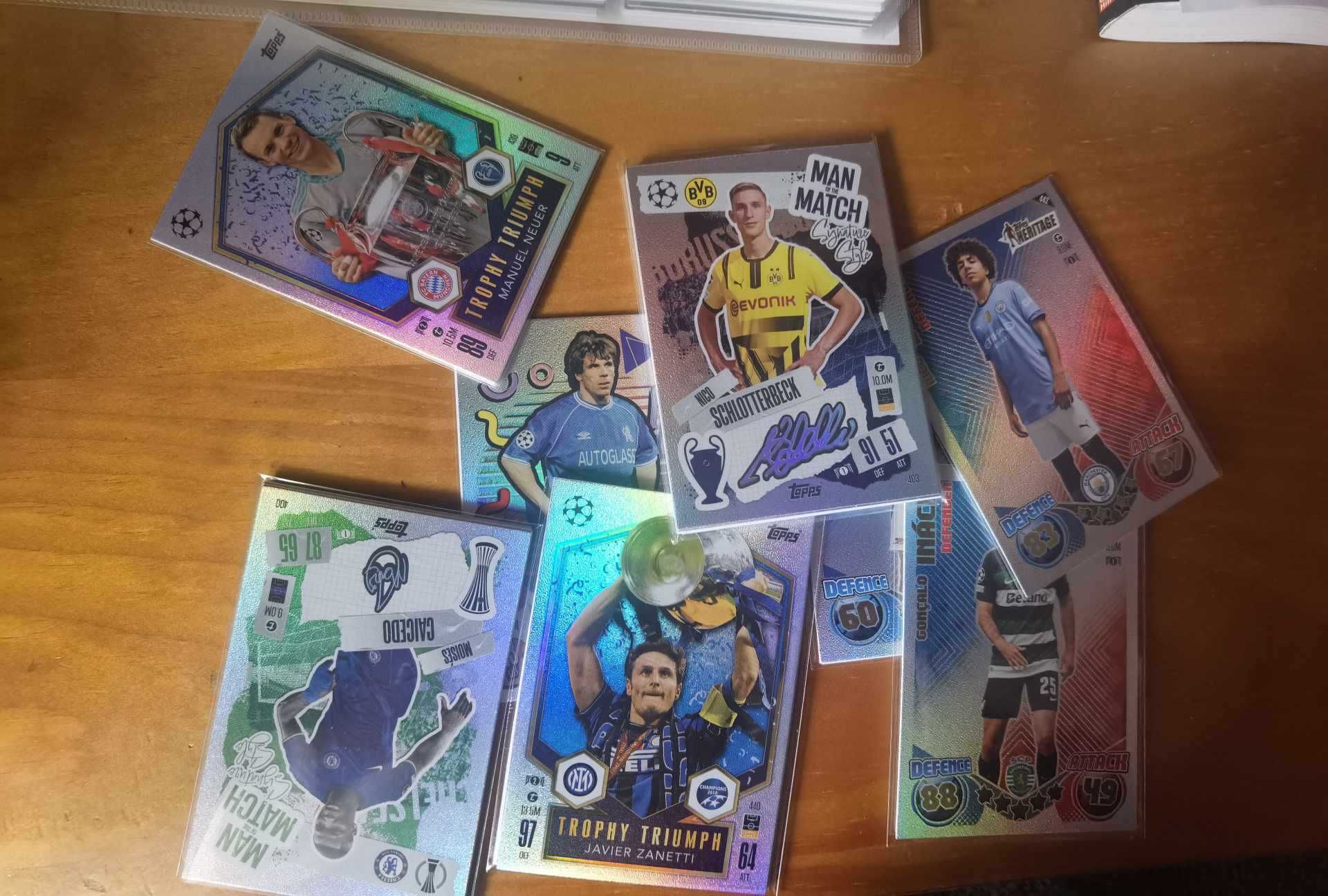 Cartas Match Attax 24/25 -Envie Listas