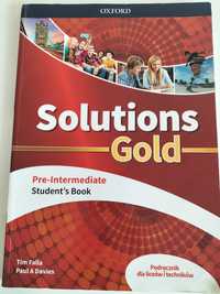 Podręcznik język angielski Solutions Gold Pre-Intermediate
