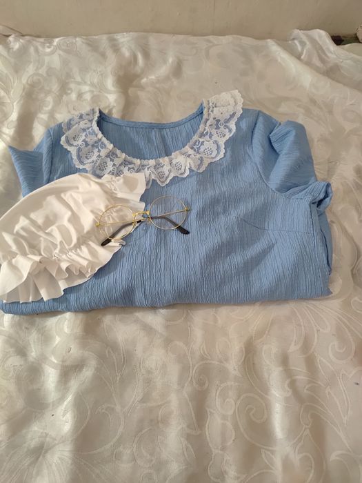 Strój przebranie staruszka babcia babunia Czerwony Kapturek roz S