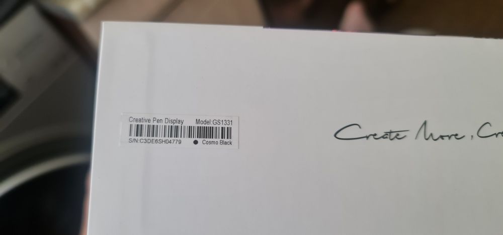 Графічний монітор Huion Kamvas 13 Cosmo Black