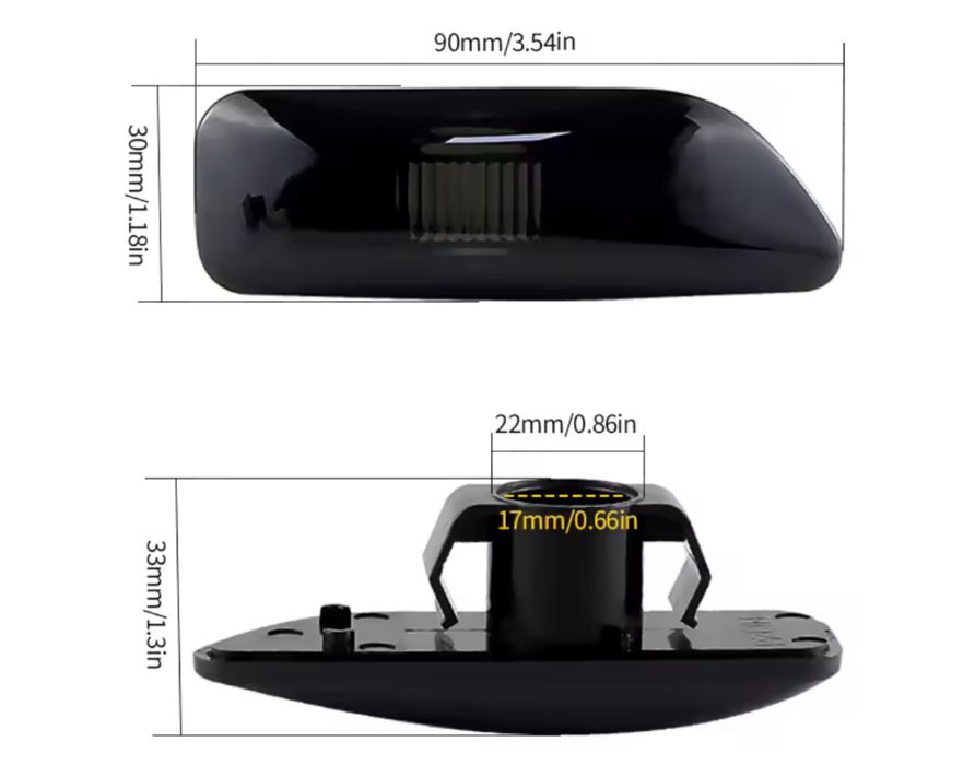 Поворотники Volvo S60 S80 XC90 MK1 V70 MK2 XC70