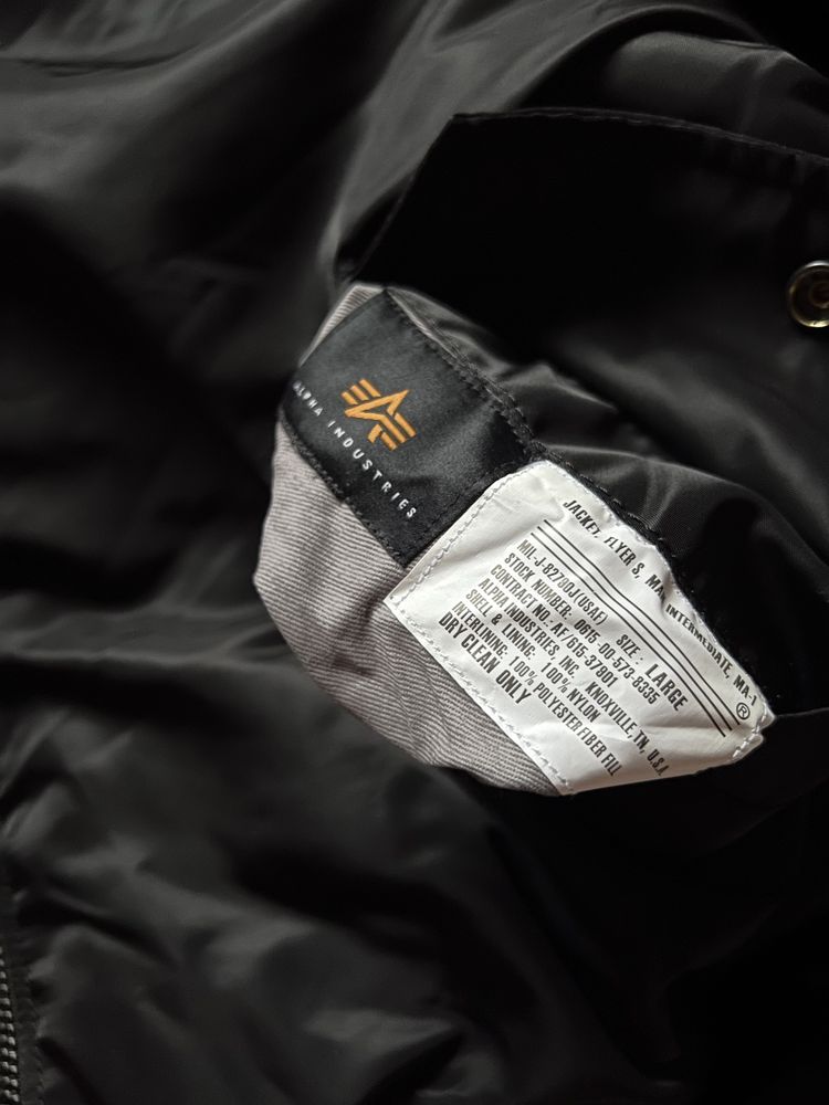 Бомбер ALPHA INDUSTRIES МА 1 з НОВИХ колекцій куртка альфа cwu bomber