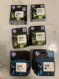 Hp 932 xl, hp 933 xl, hp 338, hp 343