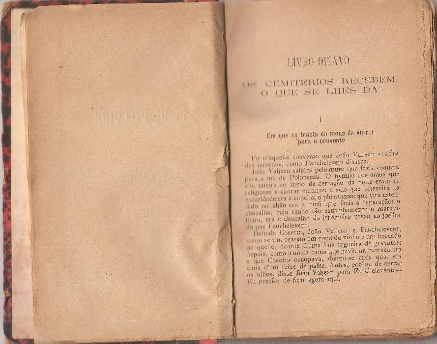 Os Miseráveis de Victor Hugo - Edição ano 1900