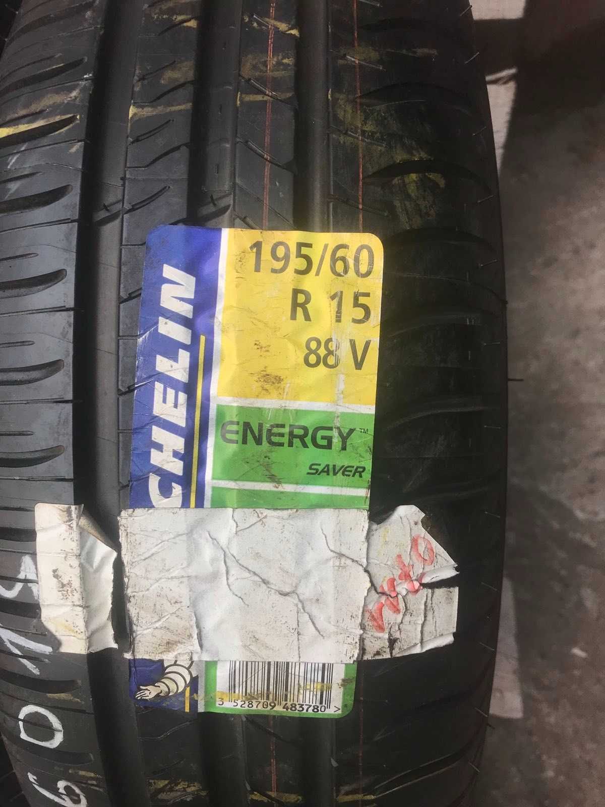 Шини Michelin EnergySaver 195/60R15 Комплект Літо Нові Склад Оригінал