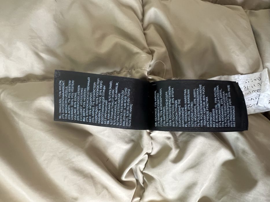 Жіноча арктична парка North Face Куртка пух перо