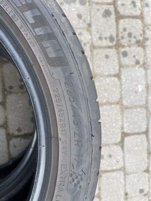 225/45r17 michelin pilot sport allseason jak nowe