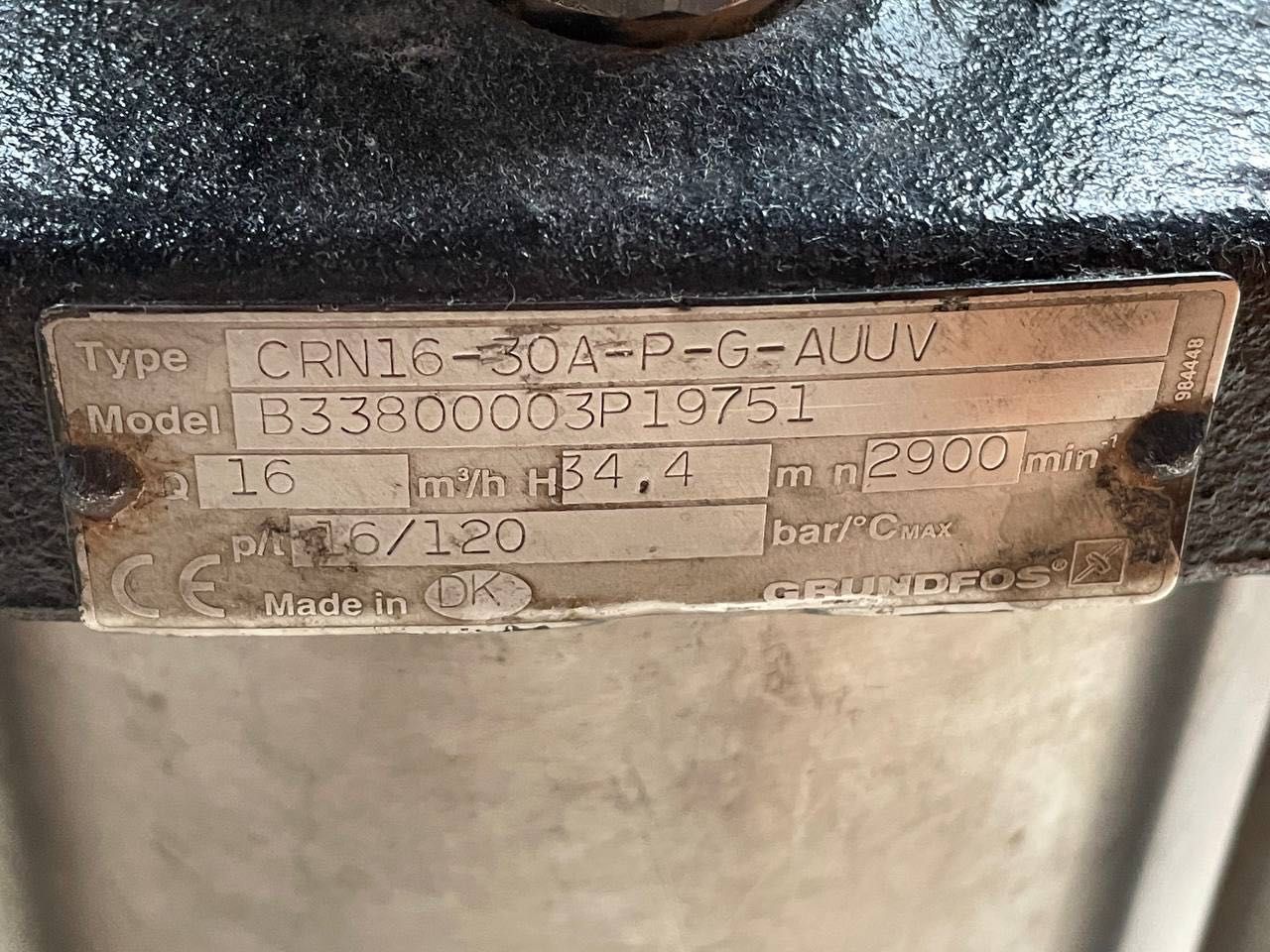 Насос grundfos crn16