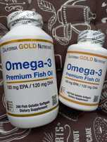 Омега3 Omega-3 Омега 3 California Gold рыбий рибій жир 100 240