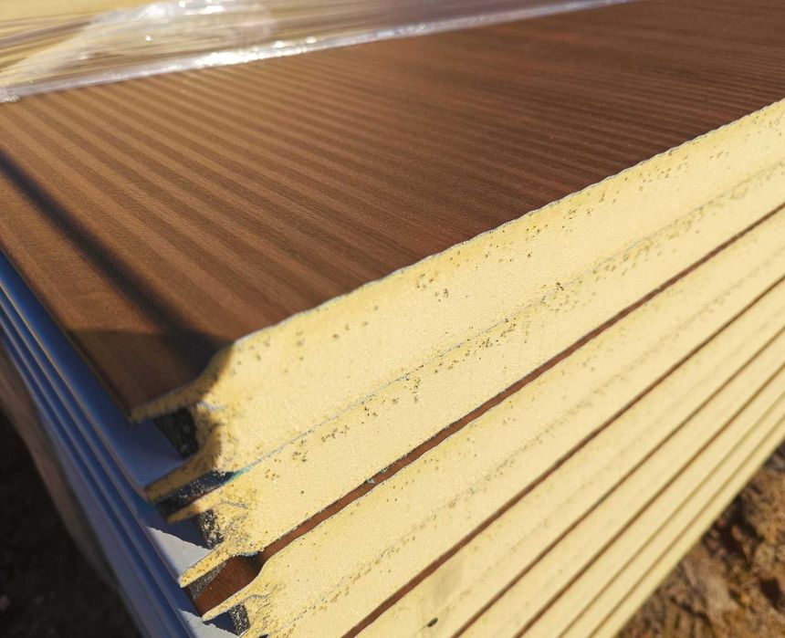 Płyty warstwowe ścienne oraz dachowe