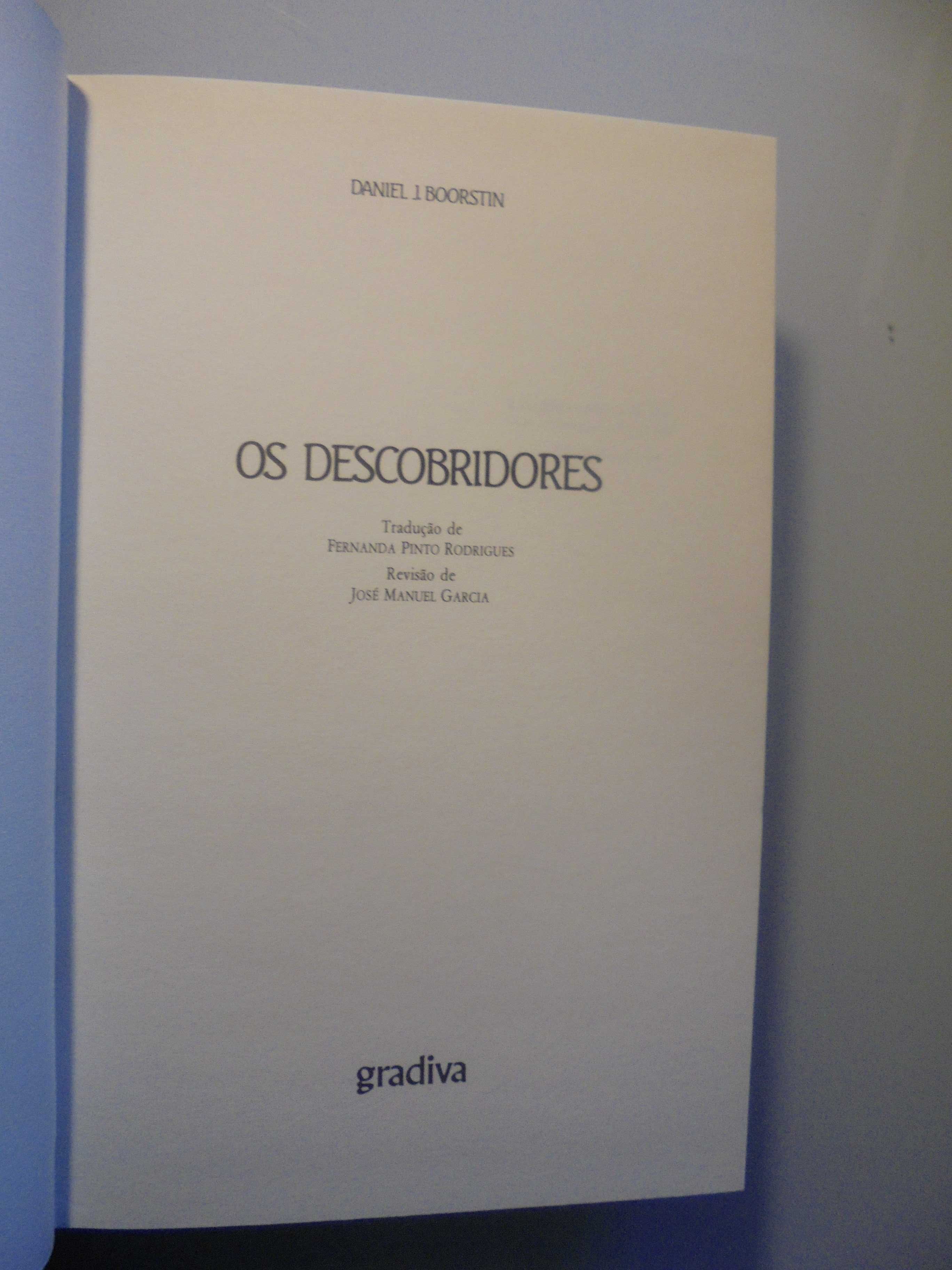 Boorstin (Daniel J.);Os Descobridores