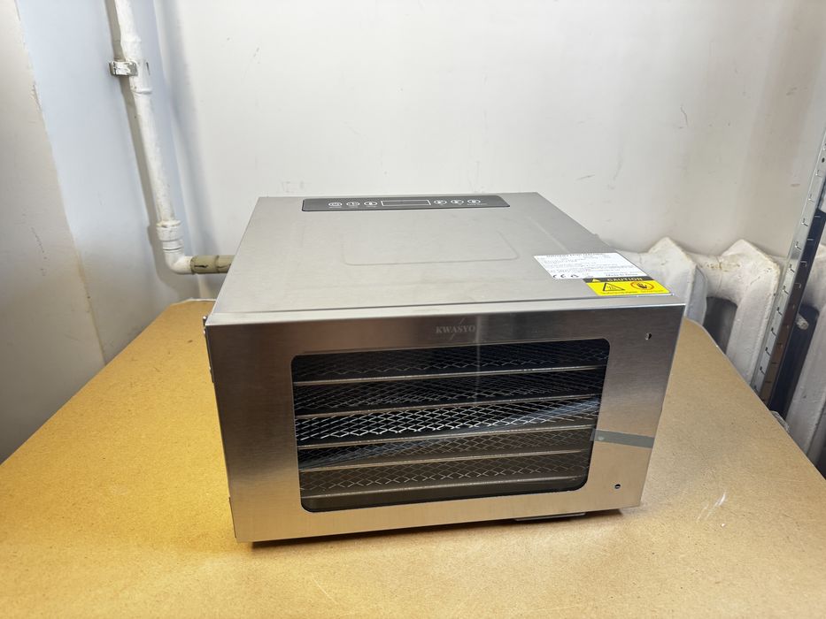 Сушарка для фруктів KWASYO 6 рівнів з нержавійки професійна