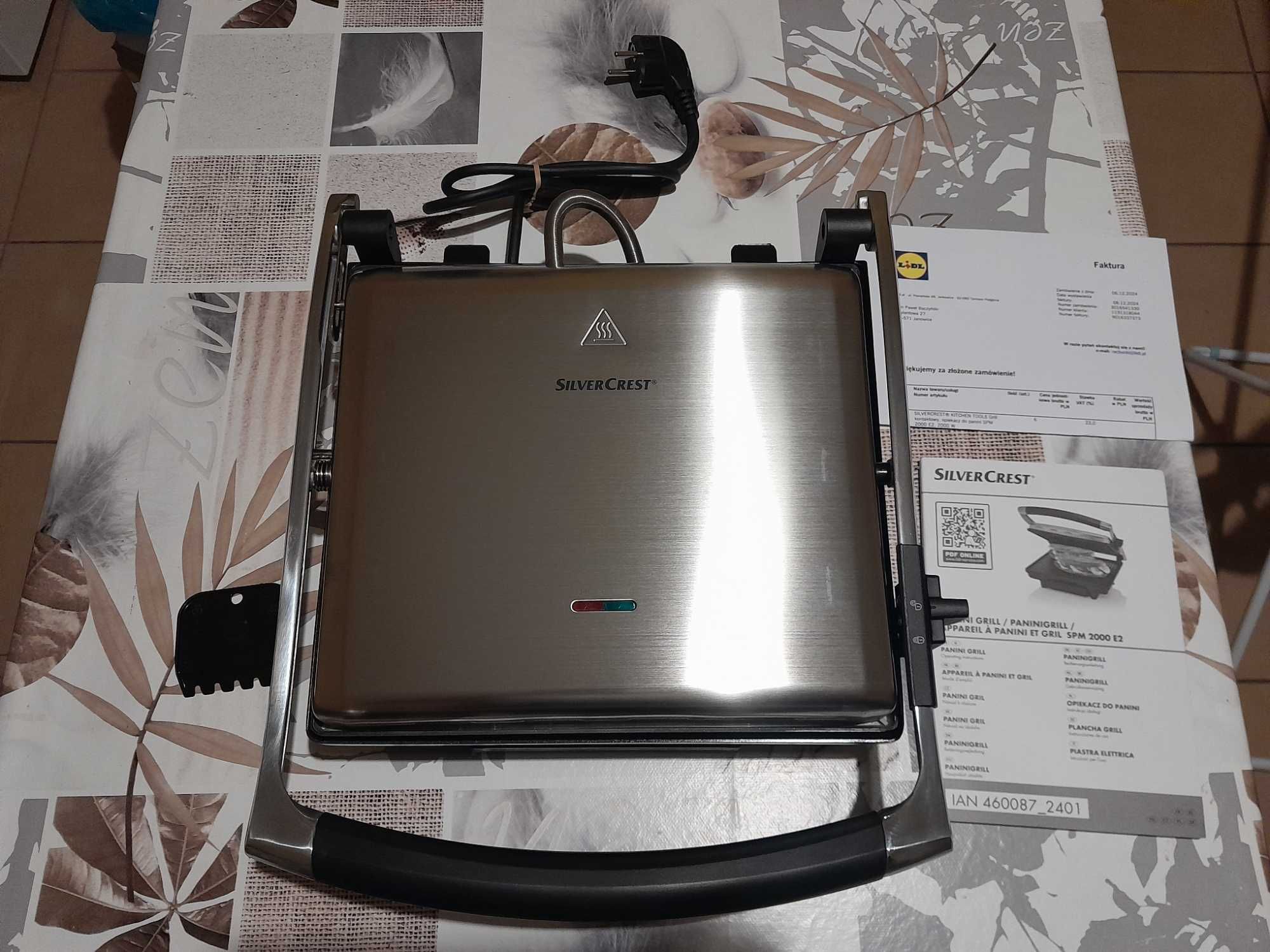 Grill kontaktowy SPM2000 E2 2000W