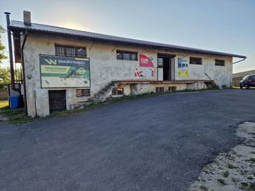 Sklep rolniczy/obiekt handlowy/magazyn 440m2 sprzedaż lub wynajem