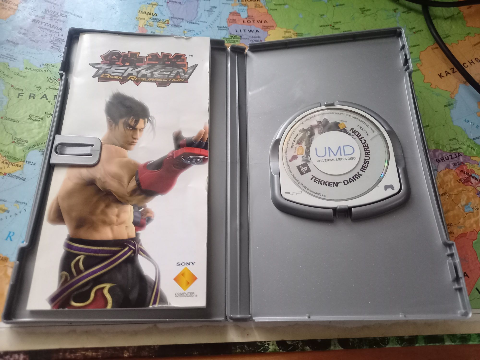 Gra Sony psp tekken dark resurrection