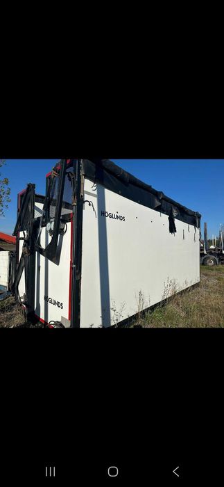 Zabudowa do trocin zrebki zrzyn drewna wywrotka