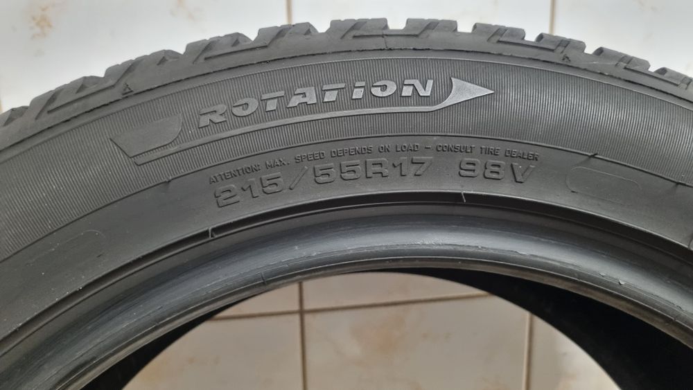 2 opony zimowe 215/55 R17 98V XL Fulda Kristall Control HP2
