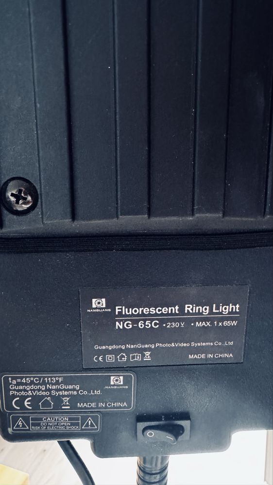 Lampa pierścieniowa do makijażu, rzęs