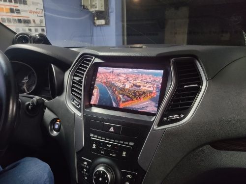 Магнітола Hyundai Santa Fe карплей