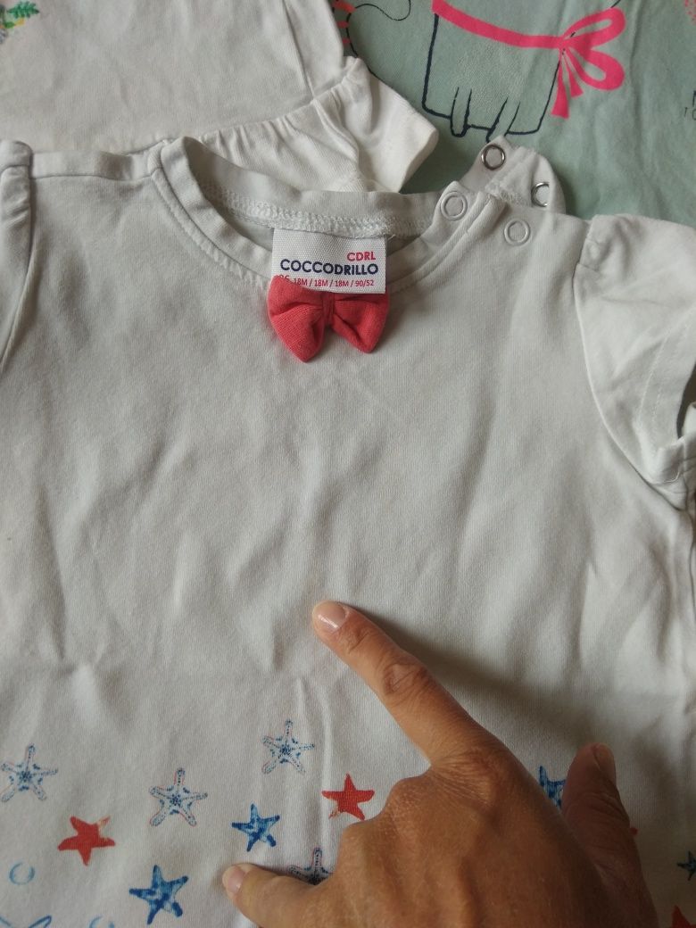 3* T-shirt 86 dla dziewczynki