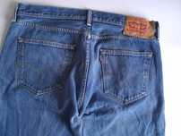 Мужские голубые базовые джинсы Levis 501 W36 L34