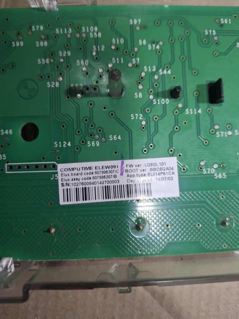 Блок управления стиральной машины Electrolux
