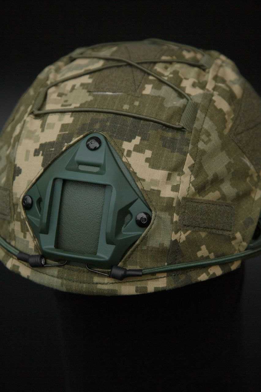 Кавер тактический на шлем Fast Чехол тактический  пиксель мм-14