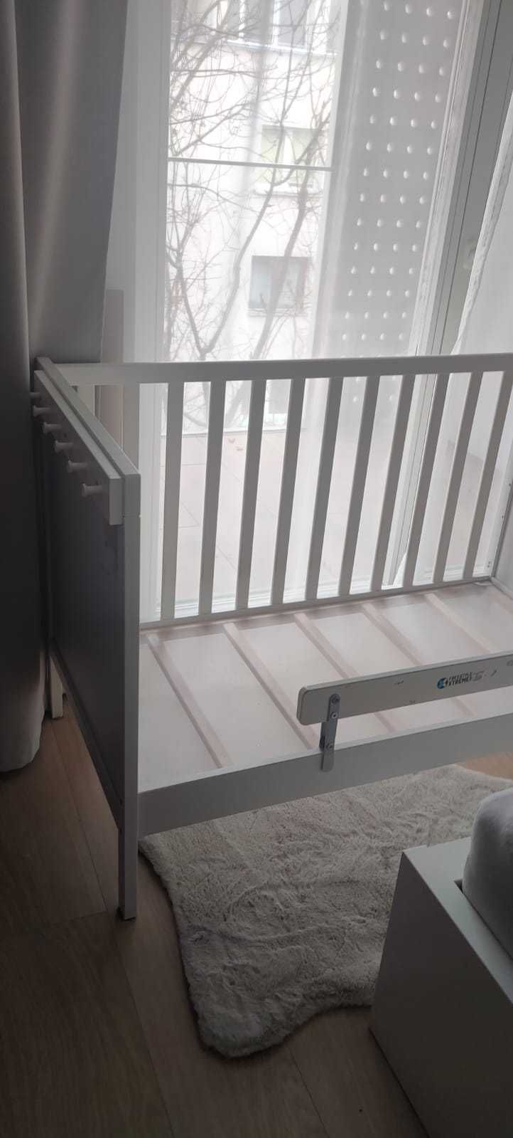 Łóżeczko IKEA Sundvik z materacem 120x60