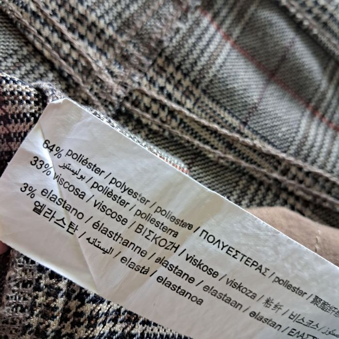 Spódnica w kratkę Pull & Bear